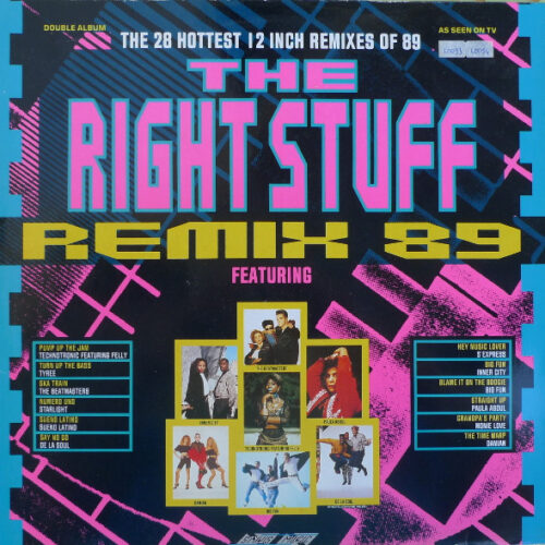 Various – The Right Stuff Remix 89 (Vinyl LP Compilation, 1989)