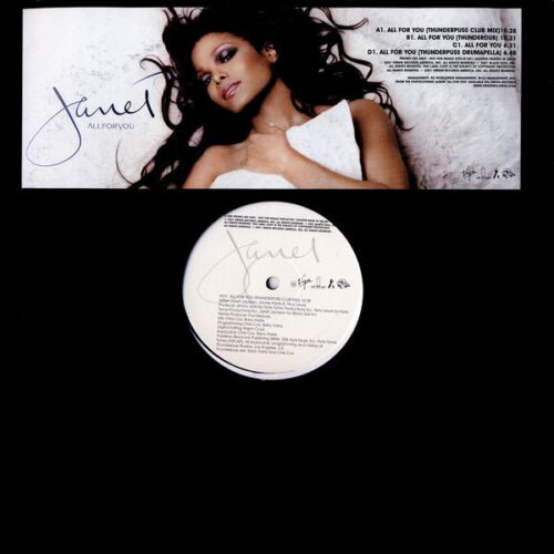 Janet Jackson – All For You (Vinyl 12" Promo 33 ⅓ RPM 45 RPM, 2001)