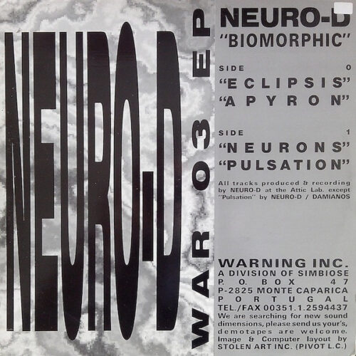 Neuro-D – Biomorphic (Vinyl 12" 33 ⅓ RPM EP, 1994)