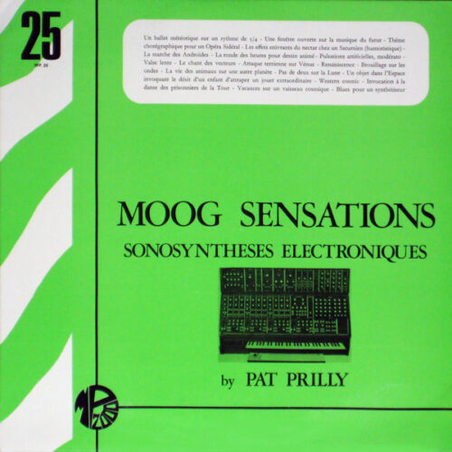 Pat Prilly – Moog Sensations (Sonosyntheses Electroniques) (Vinyl LP, 1971)
