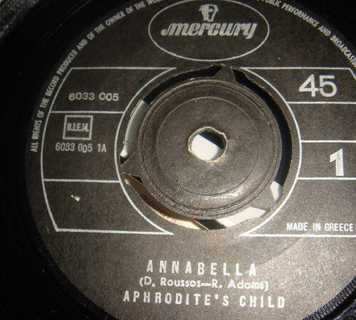 Aphrodite's Child – Annabella / Such A Funny Night (Vinyl 7" 45 RPM Single)