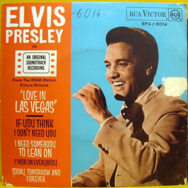 Elvis Presley – Love In Las Vegas (Vinyl 7" 45 RPM EP, 1964)