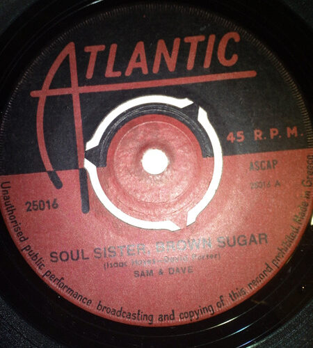Sam & Dave – Soul Sister, Brown Sugar (Vinyl 7" 45 RPM Single)