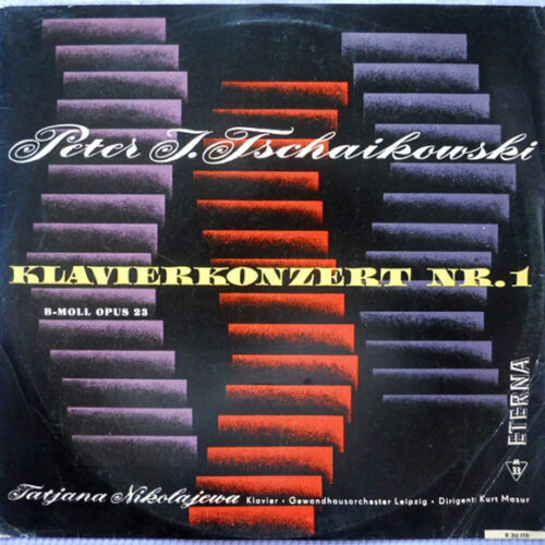 Pyotr Ilyich Tchaikovsky – Klavierkonzert Nr. 1 B-moll Opus 23 (Vinyl LP Mono, 1960)
