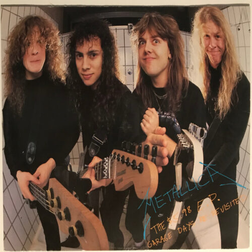 Metallica – The .98 E.P. - Garage Days Re-Revisited (Vinyl 12" 33 ⅓ RPM EP, 1987)