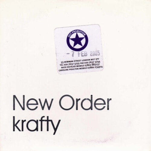 MS5qcGVn-13 New Order – Krafty (CD Single Promo, 2005)