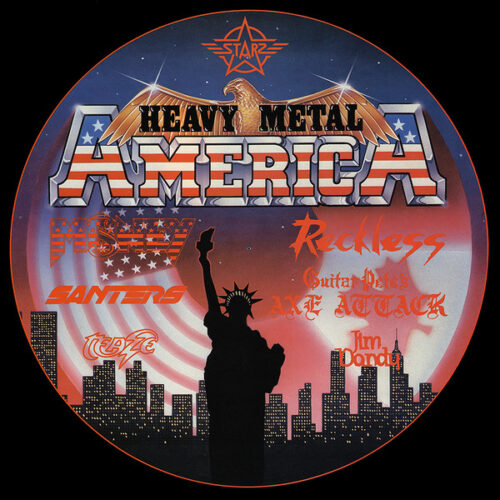 Various – Heavy Metal America (Vinyl LP Compilation, 1985)