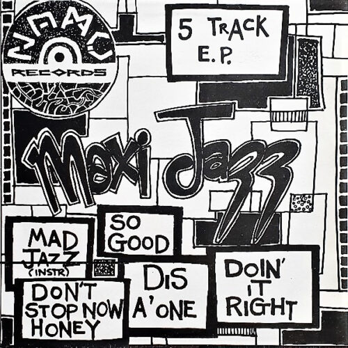 Maxi Jazz – 5 Track E.P. (Vinyl 12" 33 ⅓ RPM EP, 1992)