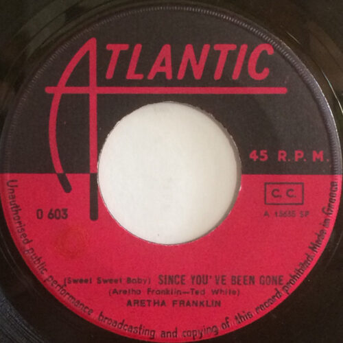MjctNzk2NC5qcGVn Aretha Franklin – (Sweet Sweet Baby) Since You've Been Gone (Vinyl 7" 45 RPM Single, 1968)