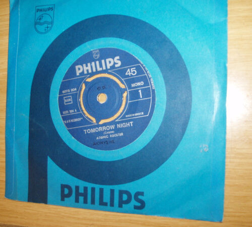 Atomic Rooster – Tomorrow Night (Vinyl 7" 45 RPM Single Mono, 1970)