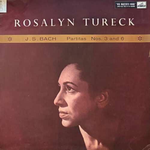 Rosalyn Tureck – Partitas Nos. 3 & 6 (Vinyl LP Album Mono, 1959)