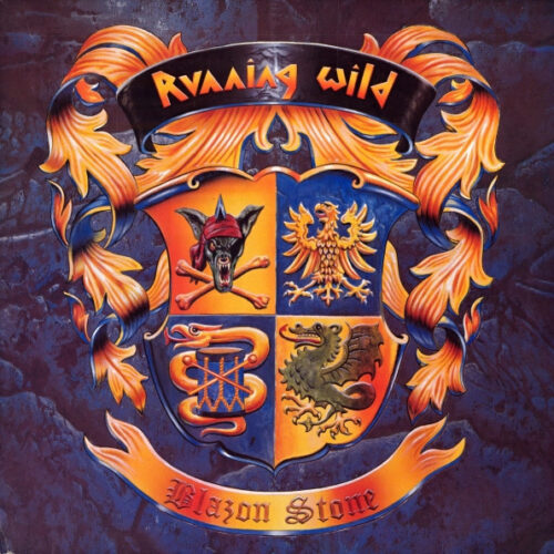 Running Wild – Blazon Stone (Vinyl LP Album, 1991)