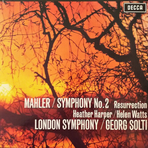 Gustav Mahler – Symphony No.2 (Vinyl LP Remastered Reissue, 1998)