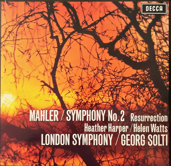 Gustav Mahler – Symphony No.2 (Vinyl LP Remastered Reissue, 1998)