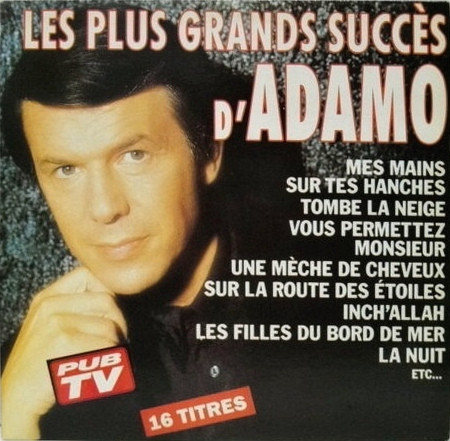 Adamo – Les Plus Grands Succès D'Adamo (Vinyl LP Compilation)