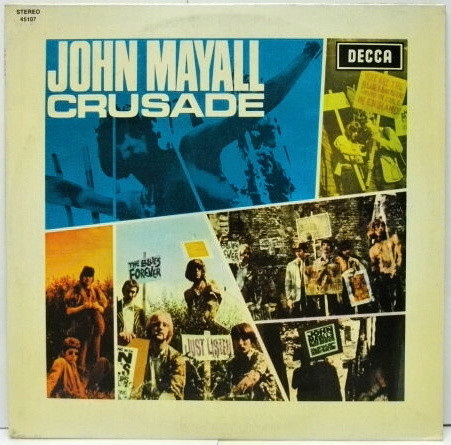 John Mayall & The Bluesbreakers – Crusade (Vinyl LP Album Reissue Stereo, 1981)