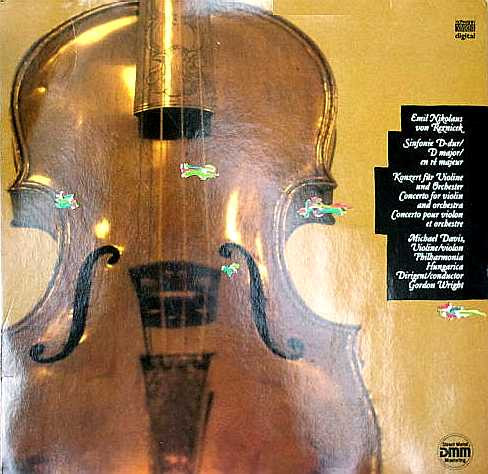Emil Nikolaus Von Reznicek – Sinfonie D-Dur / Konzert Für Violine Und Orchester (Vinyl LP Stereo, 1984)
