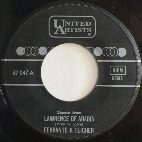 Ferrante & Teicher – Lawrence Of Arabia / Mutiny Of The Bounty (Vinyl 7" Single 45 RPM, 1963)
