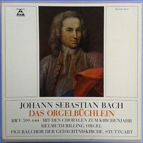 Johann Sebastian Bach – Orgelbüchlein BWV 599 - 644 Mit Den Chorälen Zum Kirchenjahr (Vinyl LP)