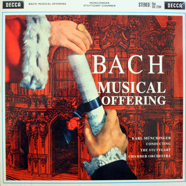 Johann Sebastian Bach – Musical Offering (Vinyl LP Reissue Stereo, 1998)