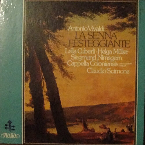 Antonio Vivaldi – La Senna Festeggiante - Serenata a tre (Vinyl LP Album, 1978)
