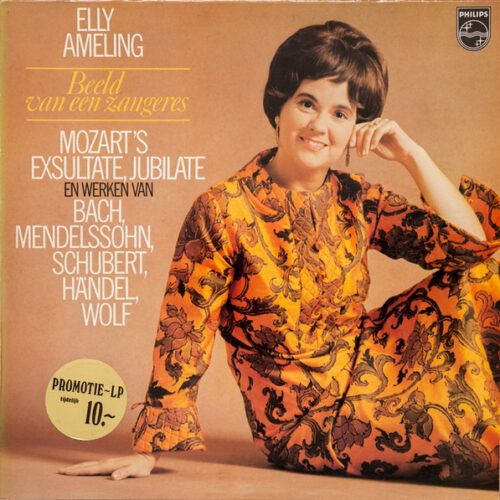 Elly Ameling – Beeld Van Een Zangeres (Mozart's Exsultate, Jubilate En Werken Van Bach, Mendelssohn, Schubert, Händel, Wolf) (Vinyl LP Compilation)