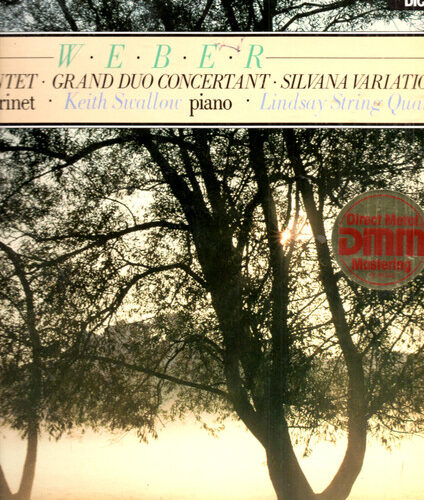 NjMtMzUwMy5qcGVn Carl Maria von Weber – Clarinet Quintet - Grand Duo Concertant - Silvana Variations (Vinyl LP Album, 1985)