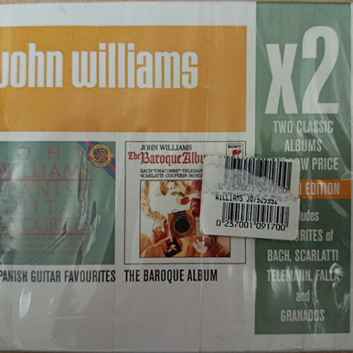 NjUtMzAwOS5qcGVn John Williams – Spanish Guitar Favourites / The Baroque Album (CD Compilation Limited Edition, 2009)