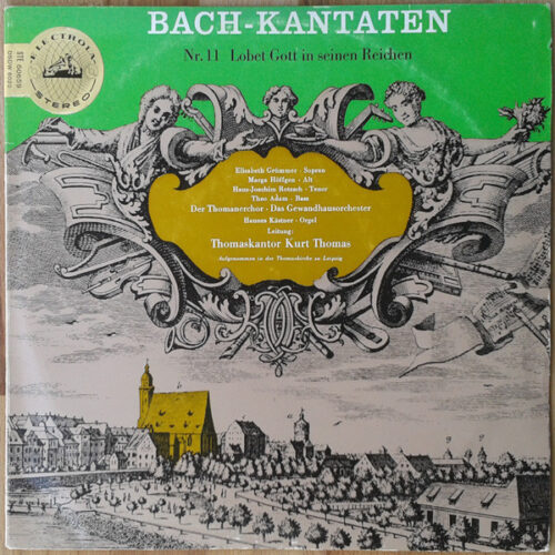 Johann Sebastian Bach – Kantaten Nr. 11 (Lobet Gott In Seinen Reichen) (Vinyl LP 10" Promo Stereo, 1961)