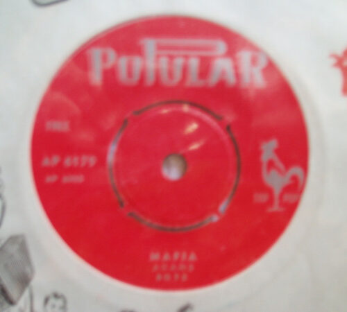 Adams Boys – Mafia / Dizzines (Vinyl 7" 45 RPM Single, 1967)