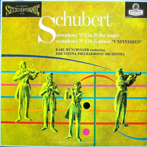 Franz Schubert – Symphony No. 2 In B-Flat Major / Symphony No. 8 In B Minor "Unfinished" (Vinyl LP Stereo, 1960)