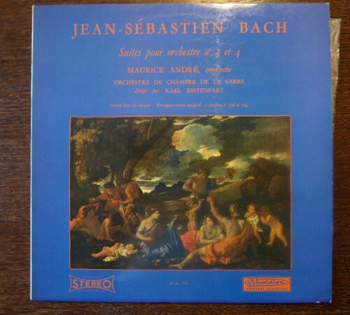 Johann Sebastian Bach – Suites Pour Orchestre N° 3 Et 4  (Vinyl LP Stereo)