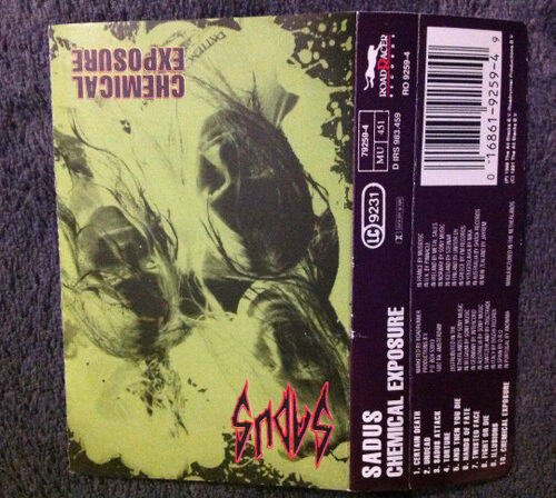 Sadus – Chemical Exposure (Cassette Album Mispress Stereo, 1991)