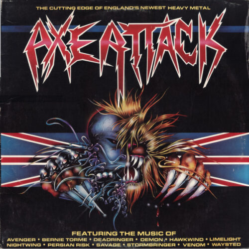 Various – Axe Attack (Vinyl LP Compilation, 1985)