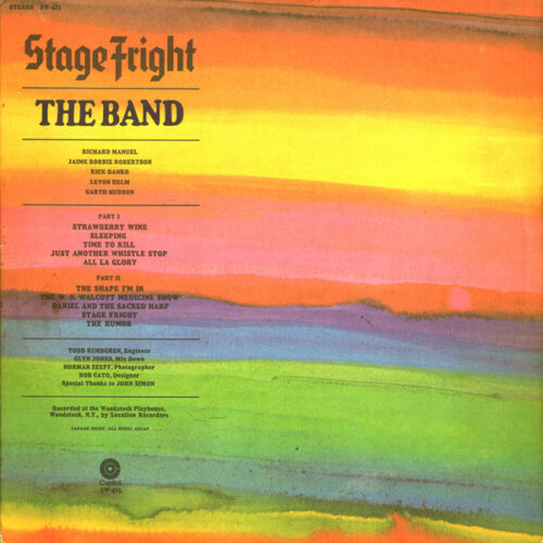 The Band – Stage Fright (Vinyl LP Album Stereo, 1970)