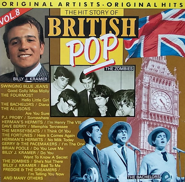 Various – The Hit Story Of British Pop Vol.8 (Vinyl LP Compilation, 1988)