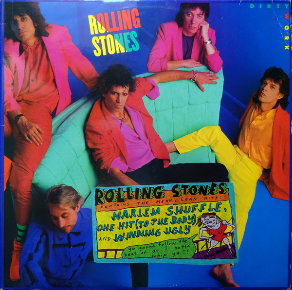 The Rolling Stones – Dirty Work (Vinyl LP Album, 1986)