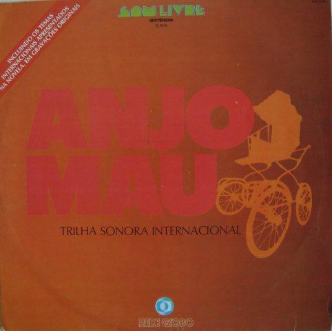 Various – Anjo Mau (Trilha Sonora Internacional) (Vinyl LP Compilation Stereo, 1976)