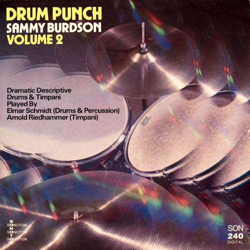 Sammy Burdson – Drum Punch - Volume 2 (Vinyl LP, 1986)